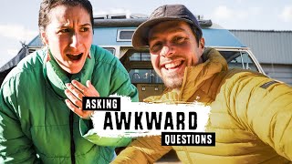 Asking AWKWARD Questions 😂