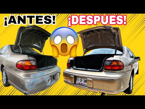 PINTAMOS Y RESTAURAMOS EL MALIBU! PARECE OTRO CARRO!