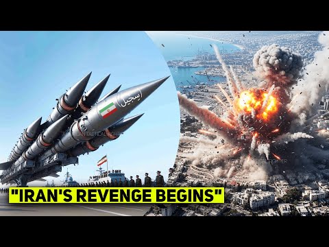 Israel Panic! Iran Launches New Hypersonic Missile Attack on Tel Aviv and Haifa