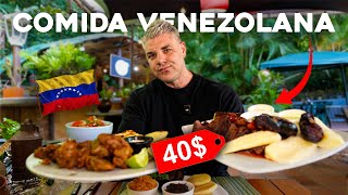 🇻🇪 Probando COMIDA TÍPICA VENEZOLANA en CARACAS | PLATOS ENORMES Y PRECIOS…