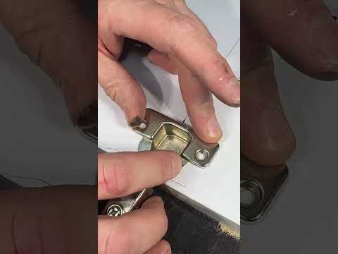 Рабочий лайфхак для установки мебельных петель😎👌