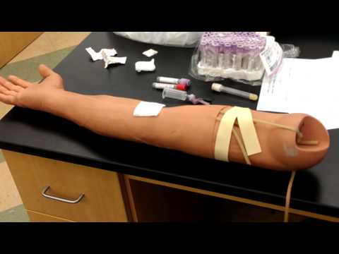 Phlebotomy: how to draw blood using a Vacuum Tube