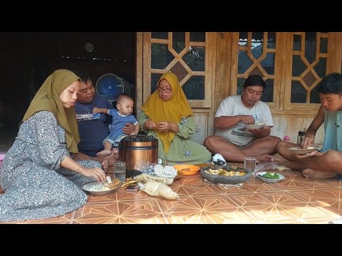 Menu Sederhana tapi kalo makannya rame rame jadi nikmat