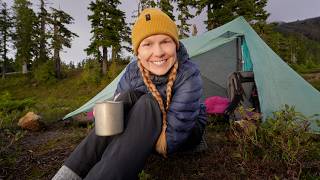 Solo Backcountry Camp in the Mountains
