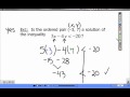 Verifying Solutions to Linear Inequalities