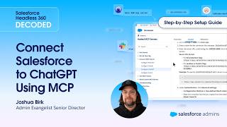 Connect Salesforce to ChatGPT Using MCP (Step-by-Step Setup Guide) | Salesforce Headless 360 Decoded