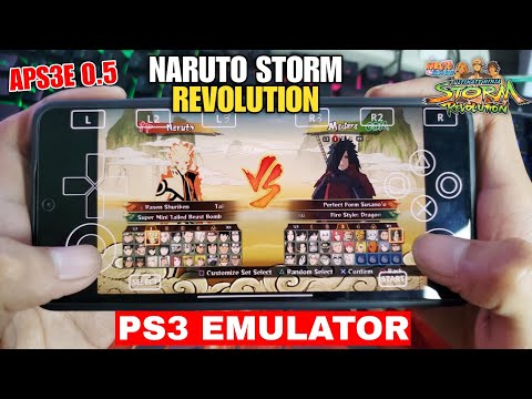 Bakalan ada RPCS3 Android! Naruto Ninja Storm Revolution | APS3E Update V0.5 PS3 Emulator