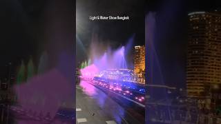 Light & Water Show Bangkok #viralvideo #bangkok #lightshow #watershow