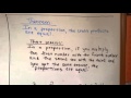 Understanding Proportions and Ratios