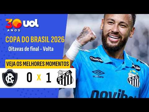 Remo-PA 0 x 1 Santos-SP