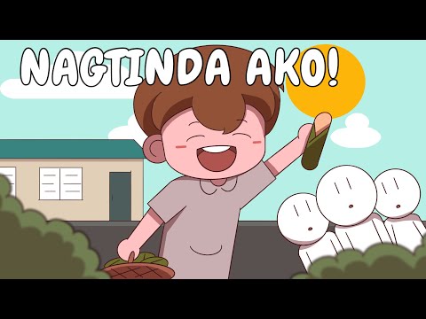 NAGTINDA AKO SA SCHOOL | Pinoy Animation