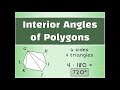 Calculating Interior Angles of Polygons
