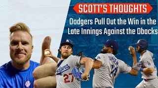 Dodgers Pull Out the Win in Late Innings Against the Dbacks