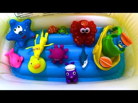 Learn Sea Animals  Sea Creatures Names for kids English Korean. 아이들 바다동물, 바다생물 이름 배우기 영어 한국어