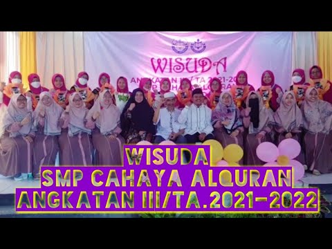 Wisuda Angkatan Ke 3