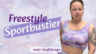 Nähe ein Sportbustier ganz ohne Schnittmuster