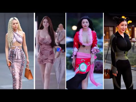 chinese girl street style fashion| mejores street fashion #mejoresstreetfashion