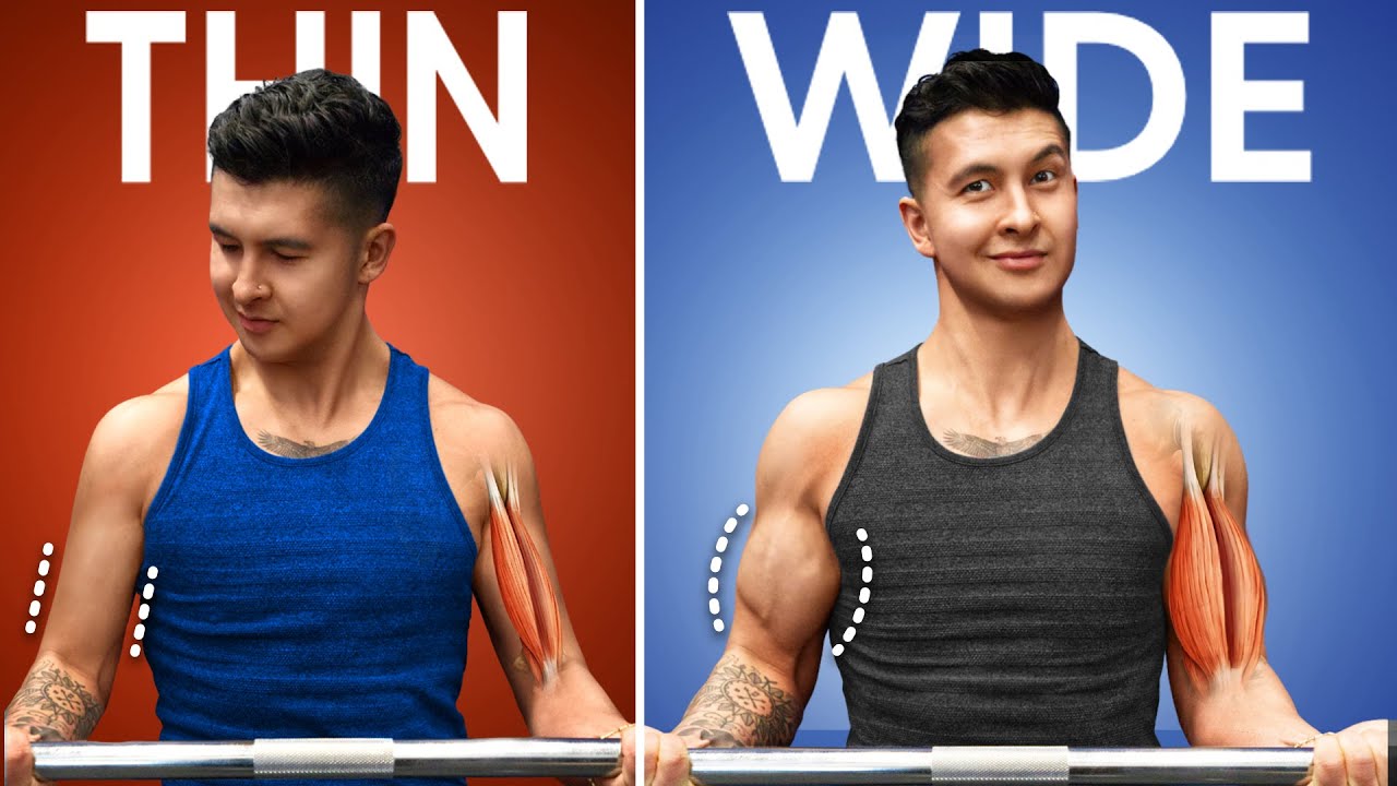 How to Get WIDER Biceps (Actually Works)