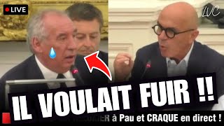 🟥 Bayrou se fait ALLUMER à Pau et CRAQUE en direct !