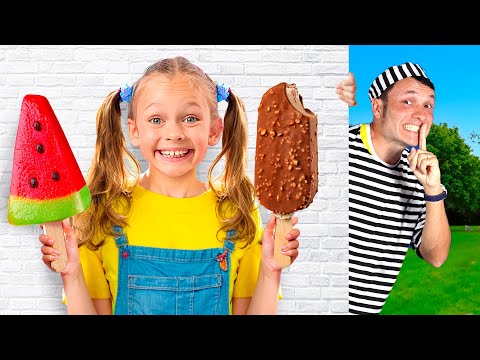 Ice cream song for kids and learn good habits