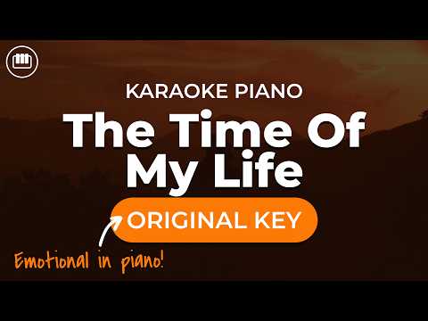 Benson Boone – The Time Of My Life (HD Piano Karaoke with Lyrics)