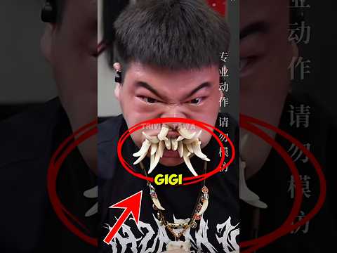 PRIA MONSTER GANAS 😡‼️ Atraksi China MengeriKan 😱 Lihat Lah #shorts #triviatawa