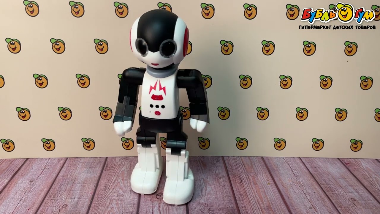 Робот Lanson Toys Шунтик со светом и звуком р/у управление голосом - видео