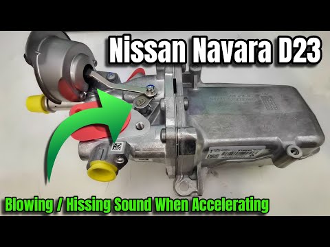 Nissan Navara NP300 Exhaust Blowing Sound Under Load - Fault Found