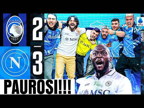 💦 PAUROSI!!! ATALANTA 2-3 NAPOLI | LIVE REACTION NAPOLETANI HD