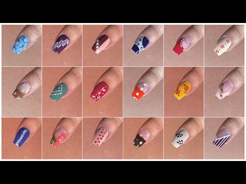 30+ Trending nail art designs compilation || Nail art at home 2025