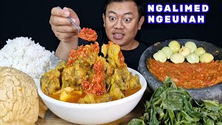 MAKAN RAOS PISAN ⁉️ GULAI TULANG RANGU LALAPAN JENGKOL MENTAH SAMBEL PEDAS