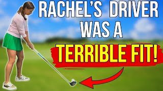 LIV Golf Presenter Rachel Drummond Full Driver Custom Fitting!