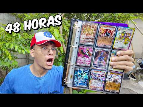 48 HORAS PARA TROCAR TODAS MINHAS CARTA POKEMON na LIGA FEST