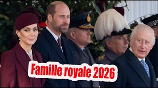 Charles, Kate, William : maladie, voyages... Ce qui attend la famille royale en 2026