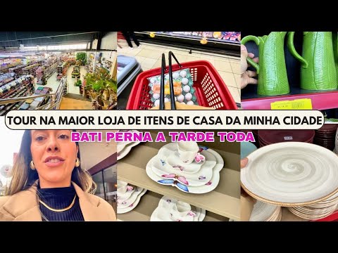 BATE PERNA COMIGO  l MOSTREI PRA VOCÊS A MAIOR LOJA DE COISINHAS PRA CASA E PASSADINHA NO MERCADO