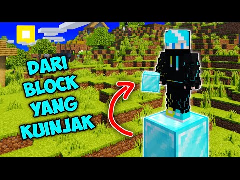 Minecraft Tapi Aku Dapat Semua Block yang Kuinjak