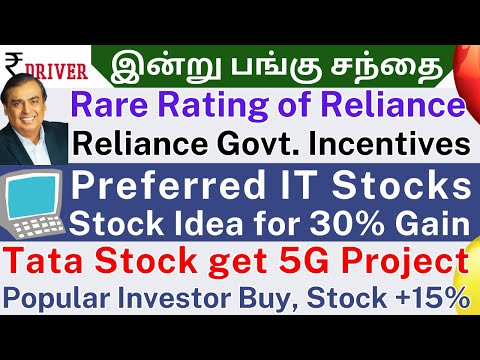 Reliance Industries | Tamil share market news | IT Stocks | ASIAN PAINTS | TCS | Infosys | Swiggy