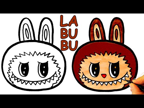Labubu Çizimi - Labubu Nasıl Çizilir? - How To Draw Labubu Monster - Labubu Canavar Çizimi