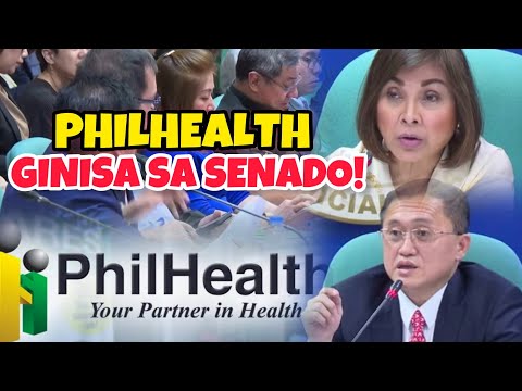 PHILHEALTH OFFICIALS GINISA SA SENADO!