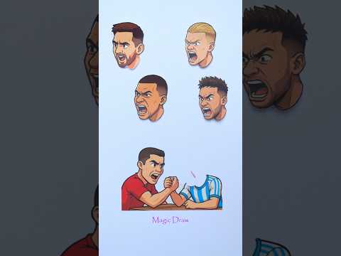 RONALDO X MESSI Trend in Dai Dai / Face Challenge