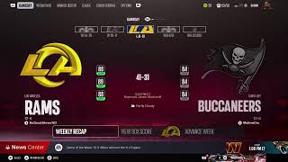 KML Bucs vs Rams