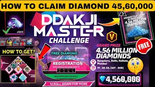 Squid Game 4.56 MILLION DIAMONDS GIVEAWAY🔥- Squid Game Event Free Diamonds | Free FireNew Event