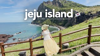 JEJU ISLAND | best 4 day itinerary, tours to do, go-kart racing & best restaurants to try