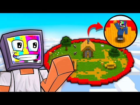 Gw Bertahan Hidup di Lingkaran ini selama 24 Jam di Minecraft Hardcore