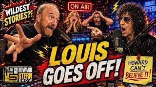 Louis CK Reveals His Wildest Stories & Howard Can’t Believe Them 😳 | The Howard Stern Show