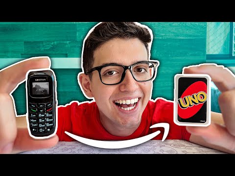 Comprei o Menor Celular do Mundo