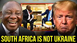Cyril Ramaphosa BREAKS Silence after Fierce CLASH With Donald Trump in the White House.