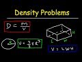 Solving Density Problems and Formulas