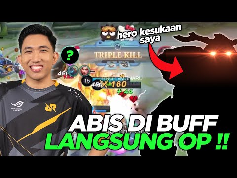 HERO KESUKAAN SAYA DI BUFF PAPA MOONTONG?! - Mobile Legends
