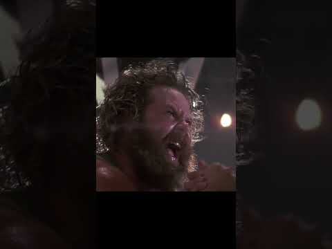 Over The Top. Bruce Way drinks motor oil before arm wrestling with Stallone #sylvesterstallone